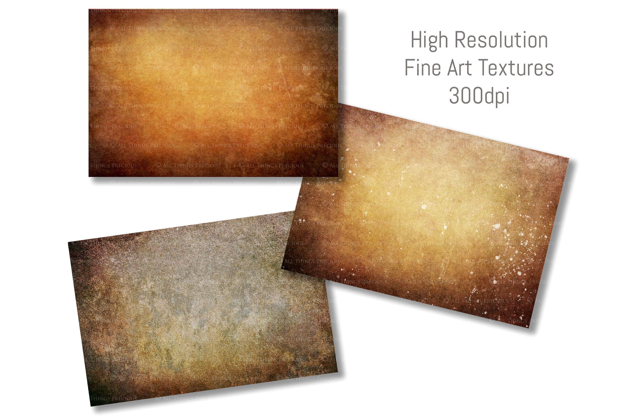 Rich warm and Creamy tinted textures. Fine Art Texture for photographers and digital editing. Photo Overlays. Antique, Vintage, Grunge, Light, Dark Bundle. Textured printable Canvas, Colour, Monochrome, Bundle. High resolution, 300dpi Graphic Assets for photography, digital scrapbooking and design. By ATP Textures